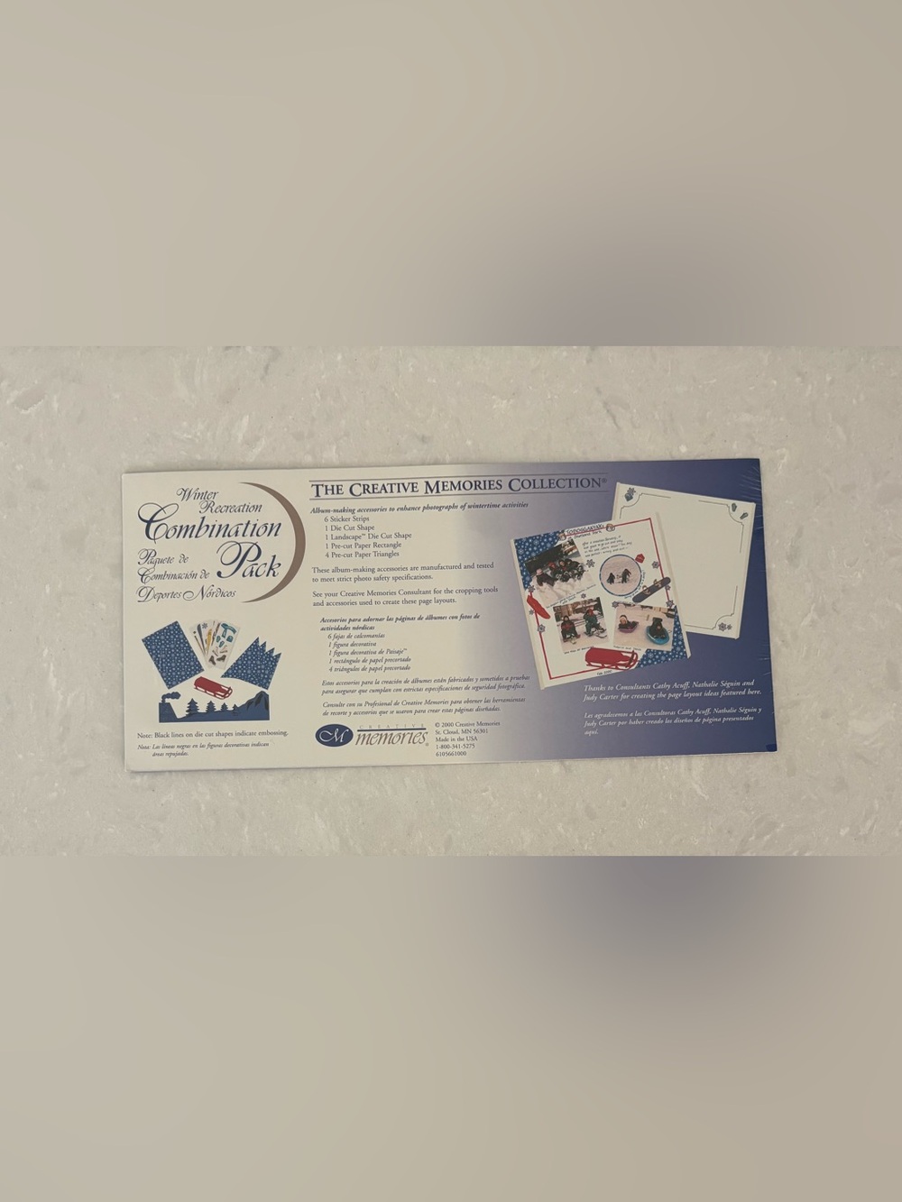 Creative Memories Winter Recreation Combination Pack